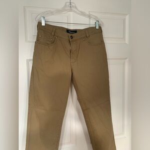 Atelier Gardeur Regular Fit Casual Pants 5-Pocket Brown Size 32x32 Needs Hemming